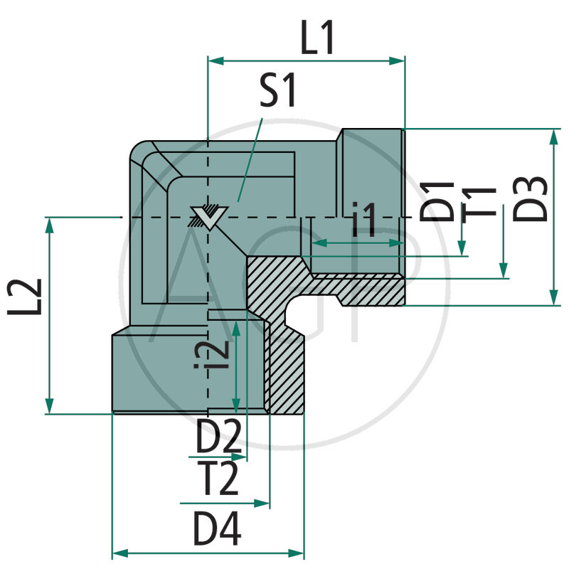 WA-BSPP-f 1.1/4 90° VA