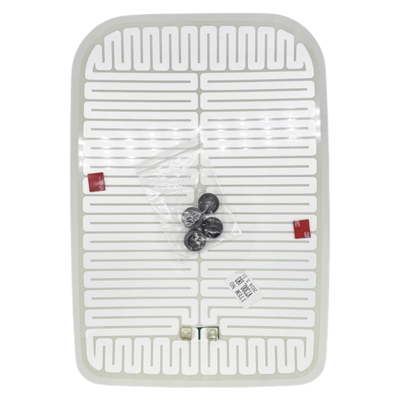 Náhradní vyhřívané sklo zrcátka 330 × 214 mm pro traktory Case IH a New Holland