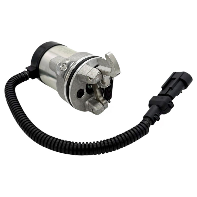 Elektromagnetický odstavný spínač pro motory Deutz pro stroje Weidemann a Takeuchi