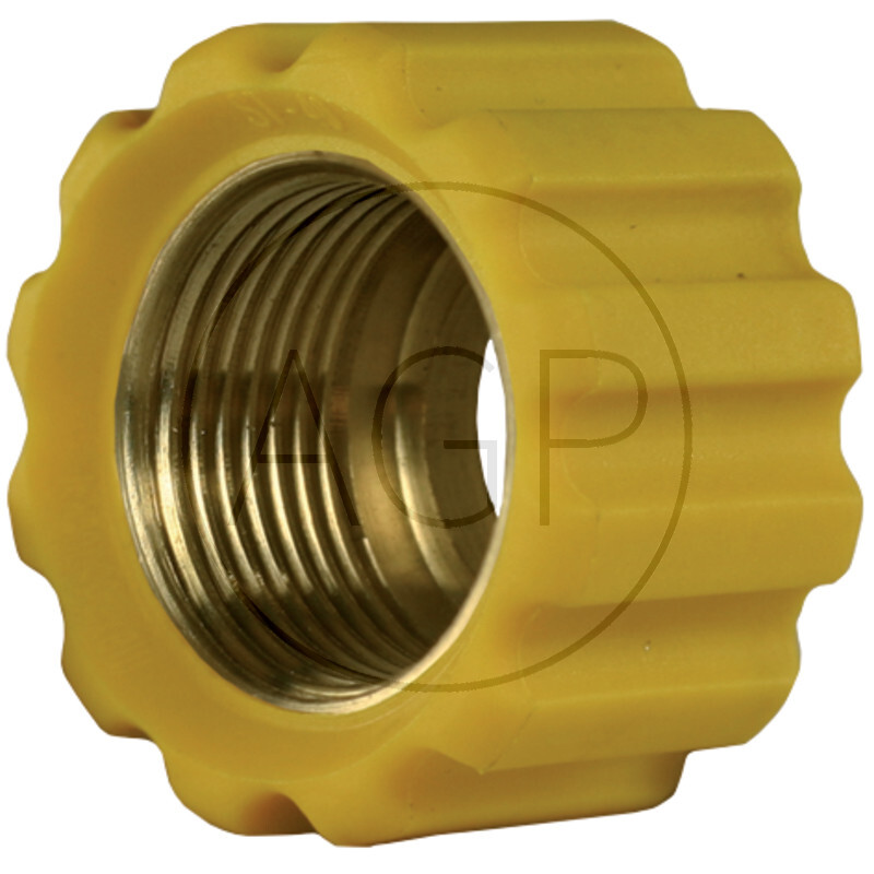 přesuvná matice 22x1,5 16,4 mm žlutá