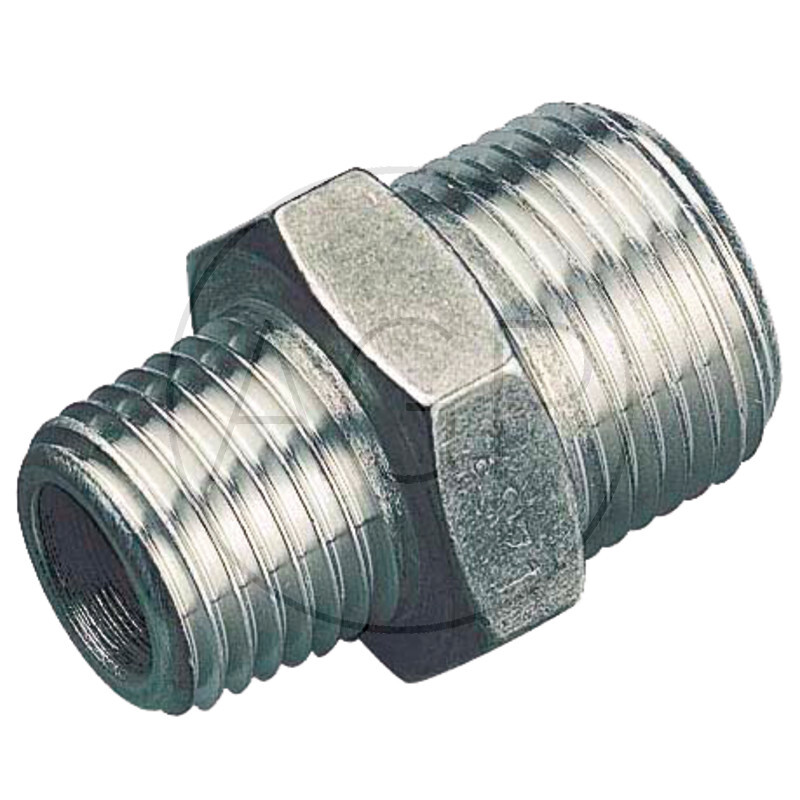 Oboustranné šroubení, závit R2, závit 1 R1¼