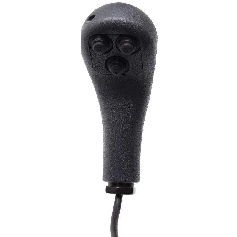 Rukojeť joysticku se 3x tlačítky pro ovládání čelního nakladače