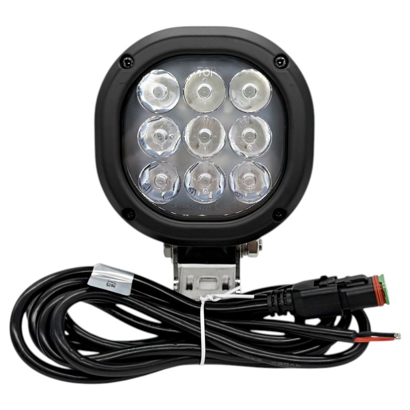 Modré LED pracovní světlo pro postřikovací ramena 12/24 V | DEUTSCH | IP67/IP6K9K