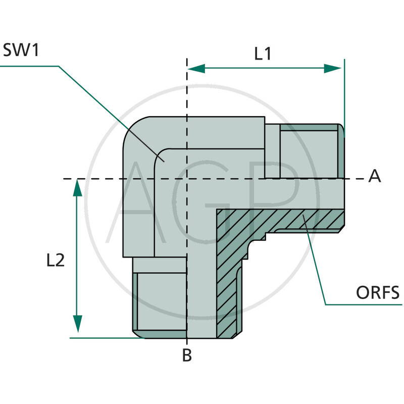 WA 13/16 M-ORFS x 13/16 M-ORFS