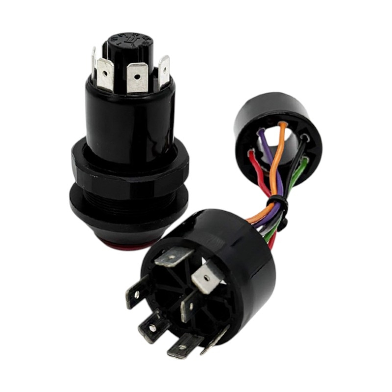 Tlačítkový spínač výstražných světel pro traktory John Deere