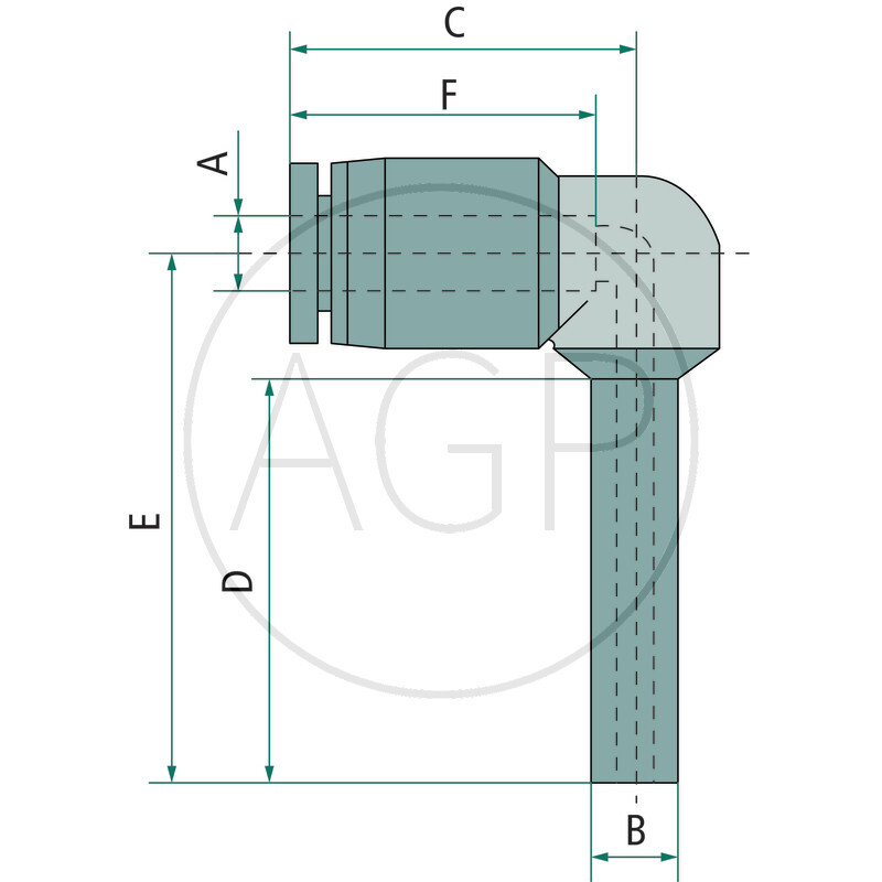 B-WST-12-KU Úhlový konektor
