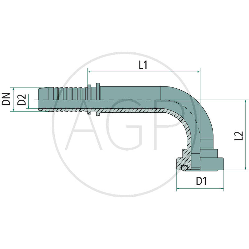 PN 16 SFL3 3/4 90° VA