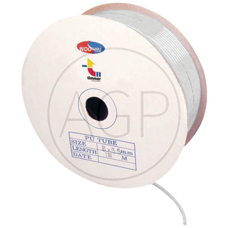 H-PUR-10/7-100-transparentní R - PU-hadice zboří na roli, flexibilní