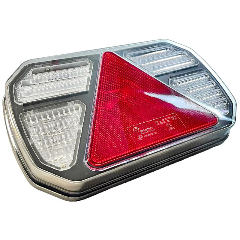 Zadní LED světlo pro přívěsy 12 -24 V na pravou stranu s variabilním uchycením