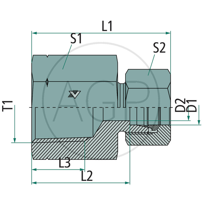 GAIV 42 L- 1.1/2 NPT VA