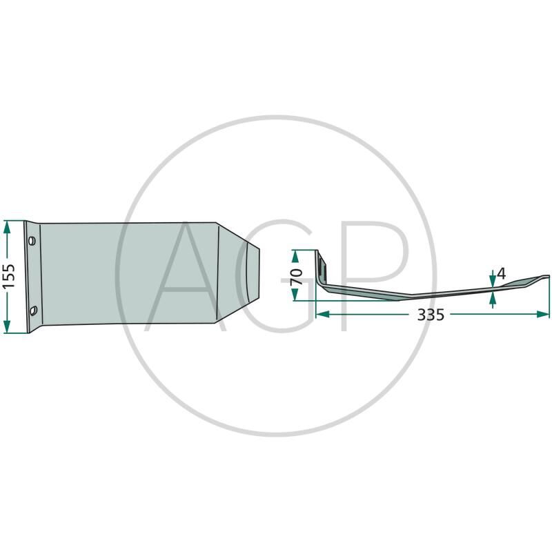 Splaz pro Deutz-Fahr, Pöttinger, na typy SM 40, 45F