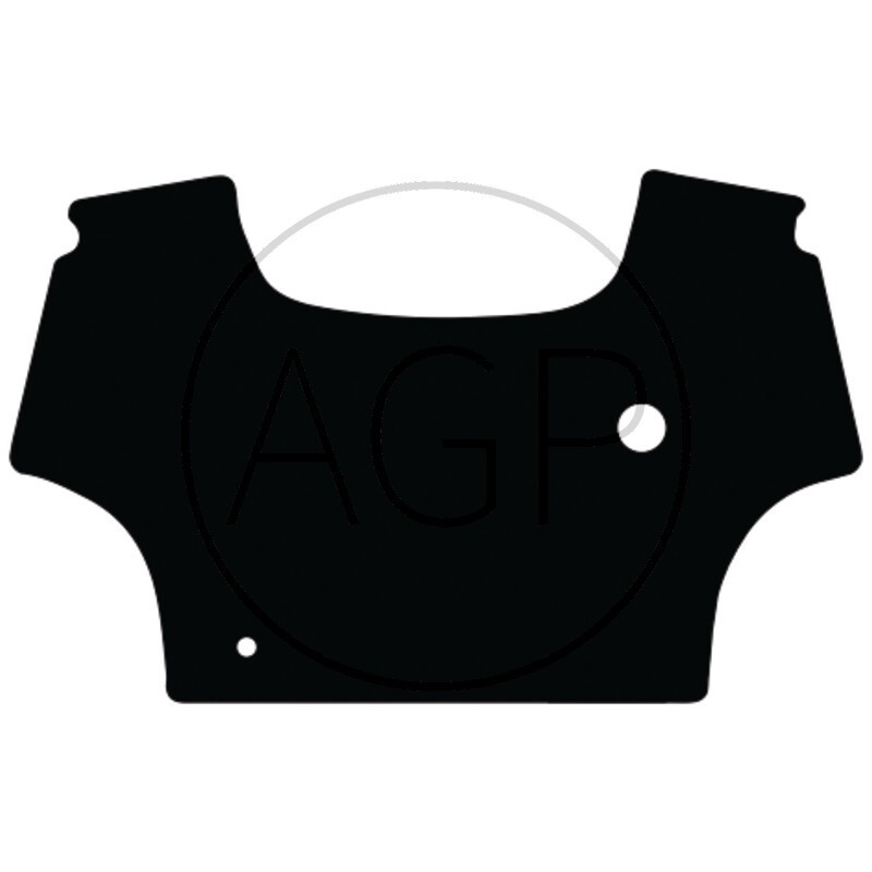 Rohožka velour černá na typ Agrotron K (od 2005) pro Deutz-Fahr