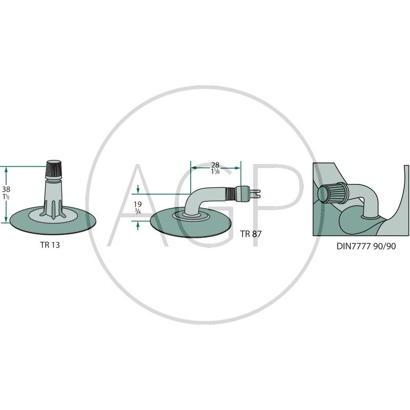 Plášť a duše o velikosti 4.00 x 8