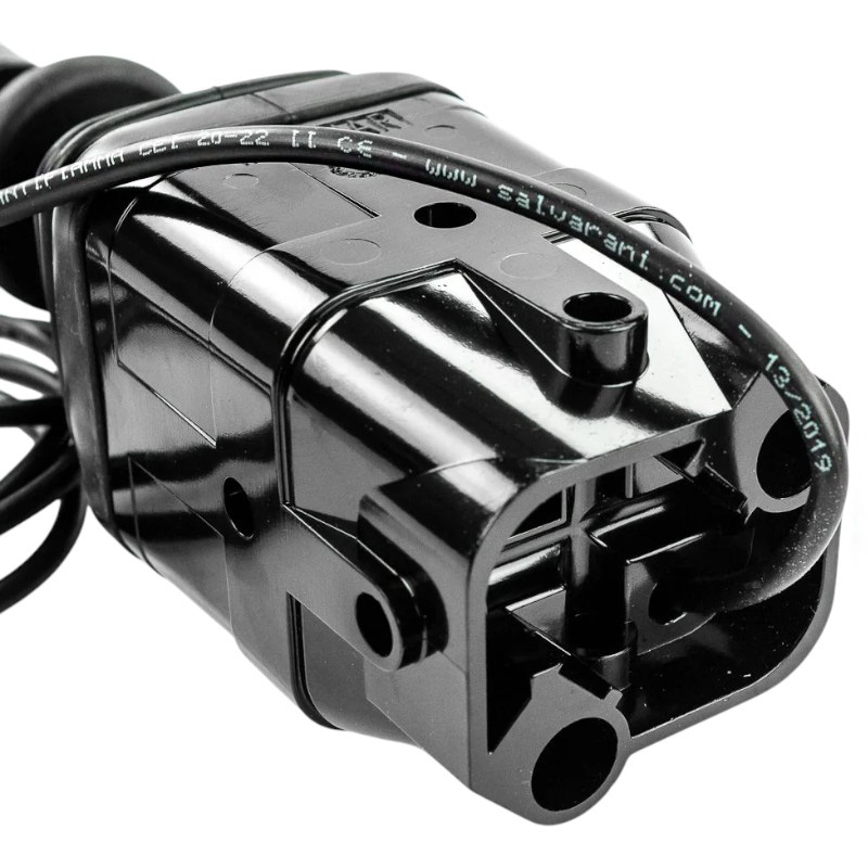 Joystick na lanovody s vidličkou a 1x tlačítkem pro ovládání nakladače