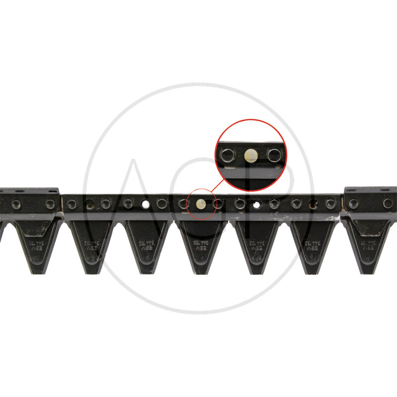 Nůž žací lišty ESM o délce 1370 mm s počtem 27 čepelí, FL 2+3 / 6+7 / 10+11