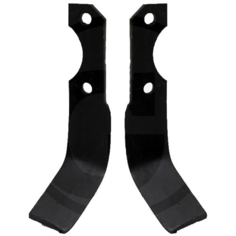 Frézovací ohlý levý nůž o rozměru 168 x 65 mm pro půdní frézy Bertolini