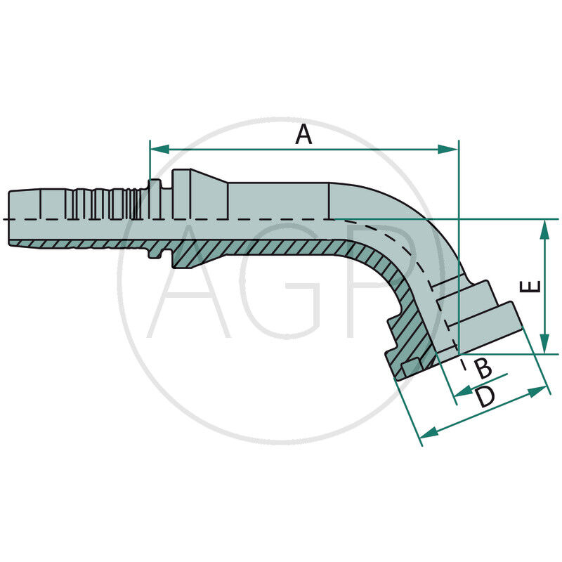 PN 12 SFL 1/2 67,5°