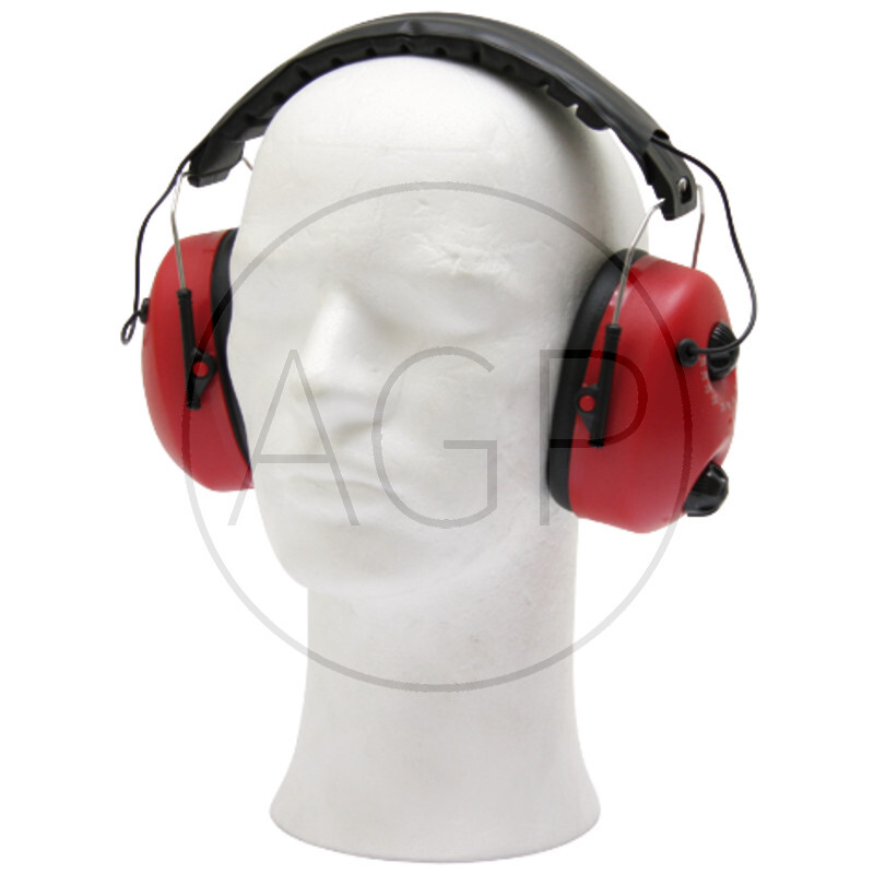 Ochranná sluchátka s rádiovým přijímačem