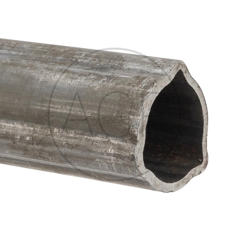 Trubka ke kardanu profilu trojúhelník o šířce 62,7 mm o délce 1 m