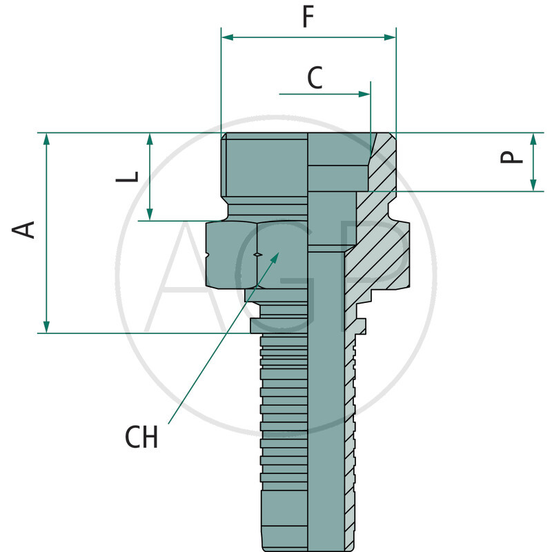 PN 25 AGL M36x2.0 (28L)