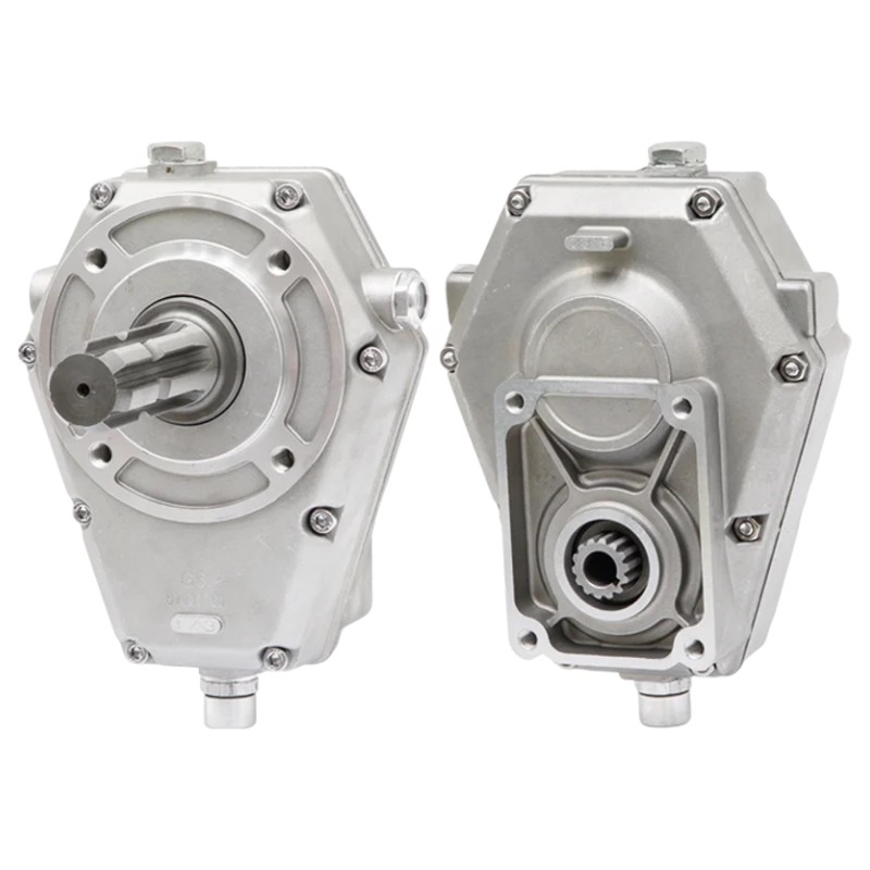 Převodovka o převodu 1:3,8 k hydraulickému čerpadlu GR. 2 s 6 drážkovou hřídelí