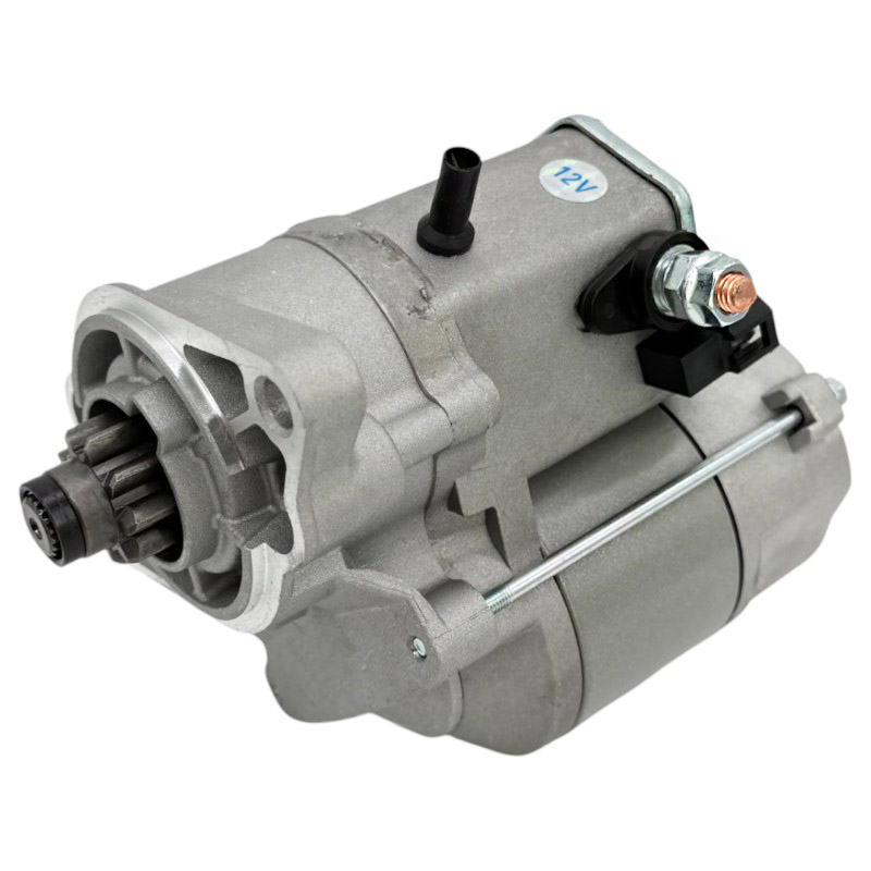 Startér pro motory Kubota 12 V a výkonu 1,4 kW s 9 zuby na pastorku pro Kubota 16611‑63013 / DSN2086