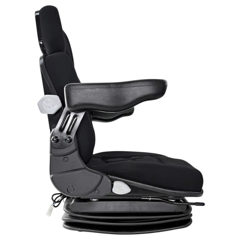 Vzduchově odpružené sedadlo do traktoru a pracovních strojů – s vlastním kompresorem 12 V