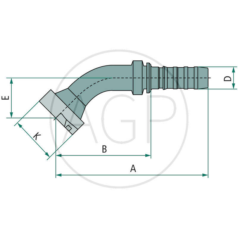 PNB 32 SFS-C 1 1/4 45°