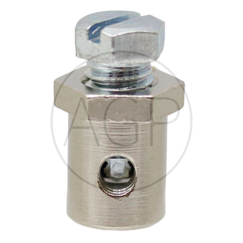 Šroubovací vsuvka o Ø stopky 7 mm, délka 10 mm, Ø díry 2,2 mm