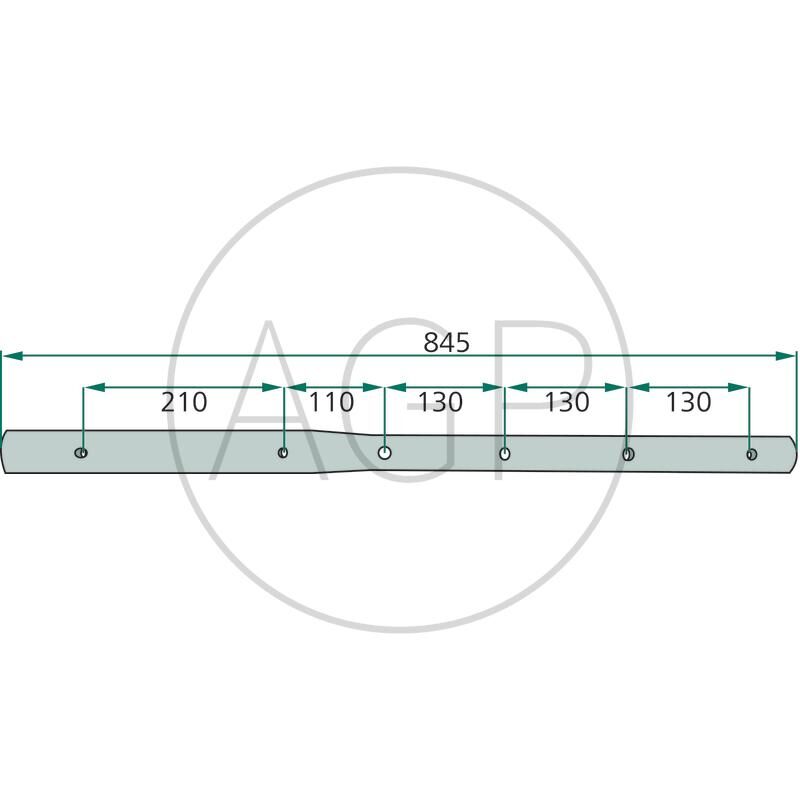 Rameno pera pro Krone, pravé ukládání, na série KS