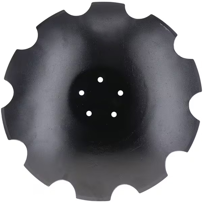 Podmítací disk ozubený 610 × 5 mm, 5 otvorů, rozteč 98 mm