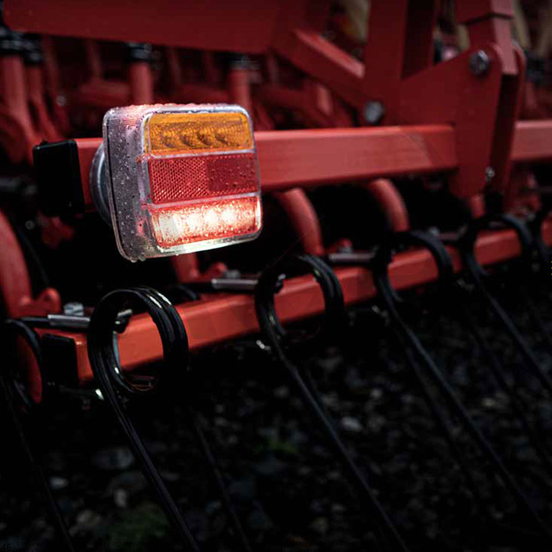 Bezdrátové LED magnetická zadní světla na 12 V k přívěsu