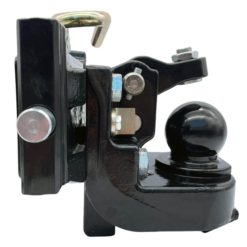 Závěs do konzole traktoru Sauermann s koulí K80 o šířce 311 mm s bočními čepy 22 mm