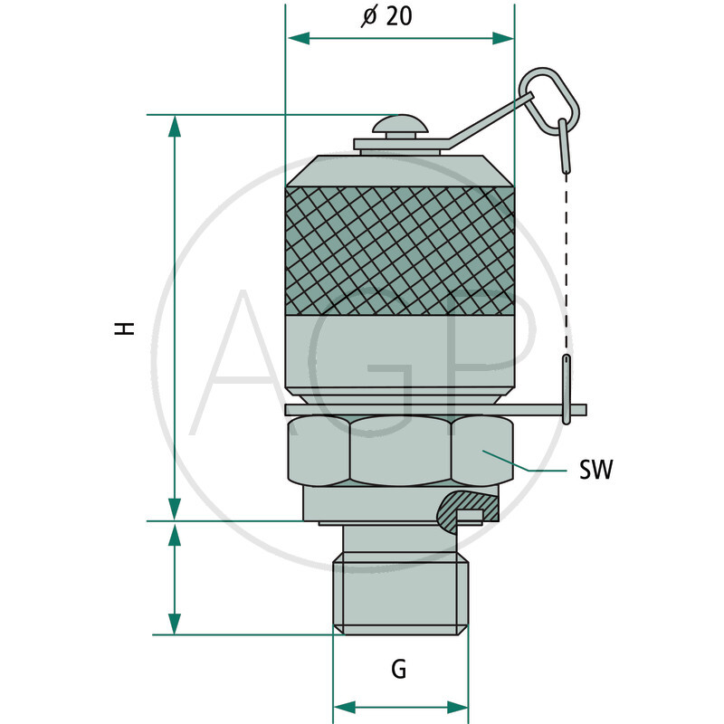 Měřicí spojka ME - M12 x 1,5