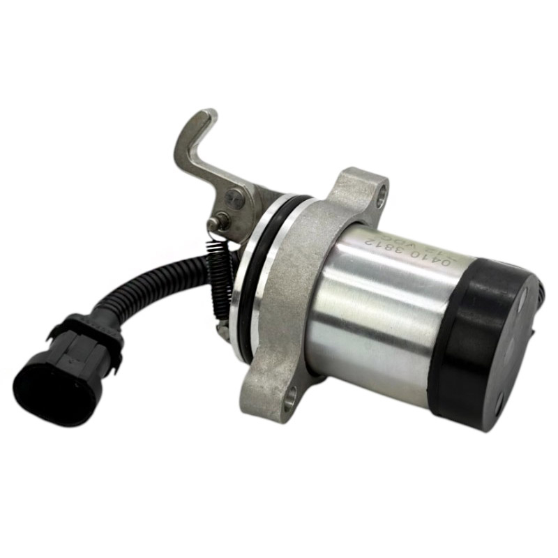 Elektromagnetický odstavný spínač pro motory Deutz pro stroje Weidemann a Takeuchi