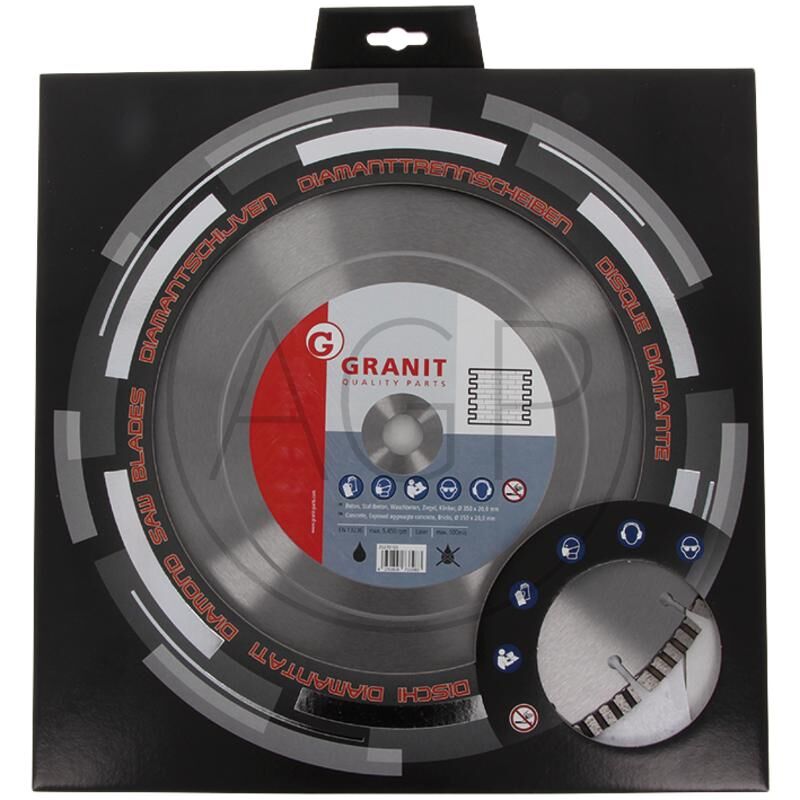 Diamantový řezný kotouč o vnějším průměru 350 mm