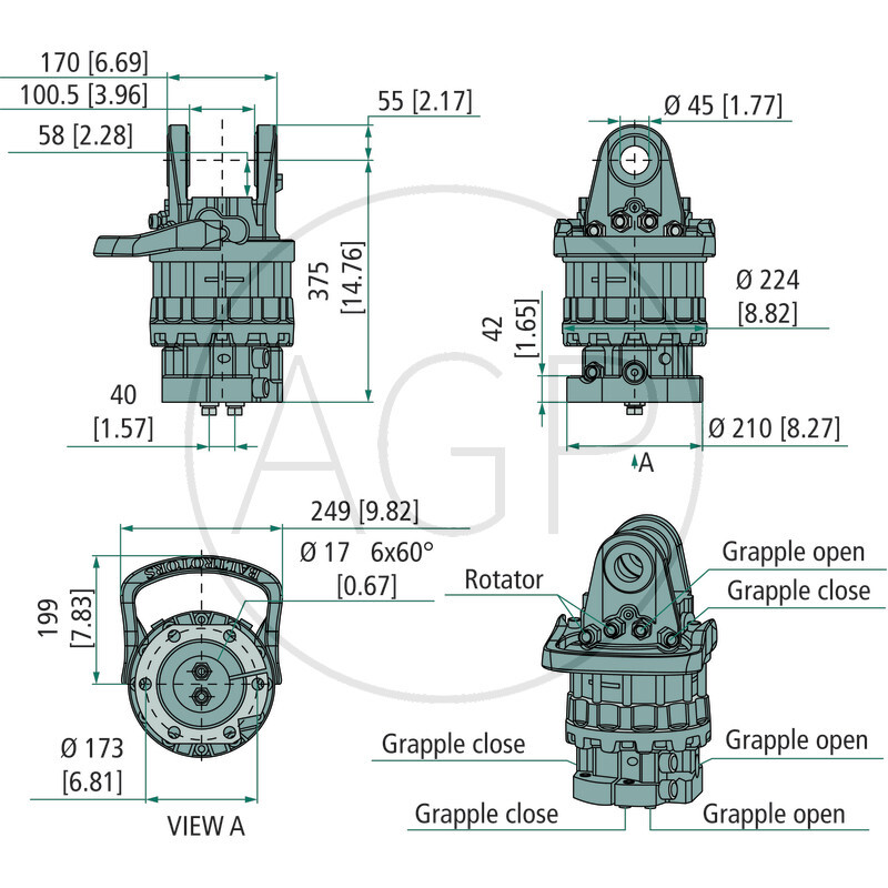 Rotátor GR16S