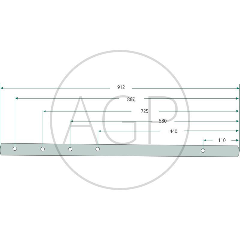 Ovládací páka pro Pöttinger, na série EUROTOP, TOP
