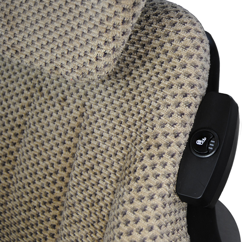 Vzduchové sedadlo Proboss s plnou výbavou, hnědým látkovým potahem s nosností 150 kg vhodný pro John Deere