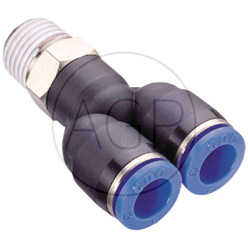 B-YEk-10-1/2-KU Y-Šroubení