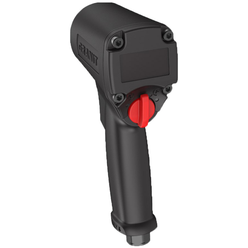 Rázový pneumatický utahovák 1/2 Black Edition s mechanismem Jumbo Hammer