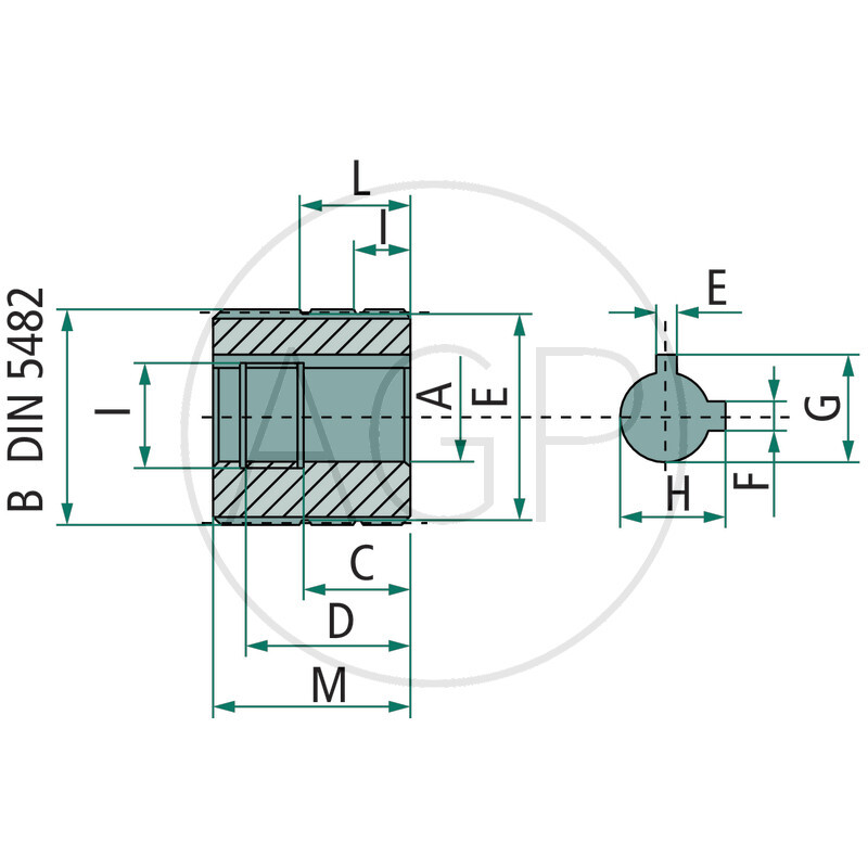 Objímka spojky 48x44 x 19,05