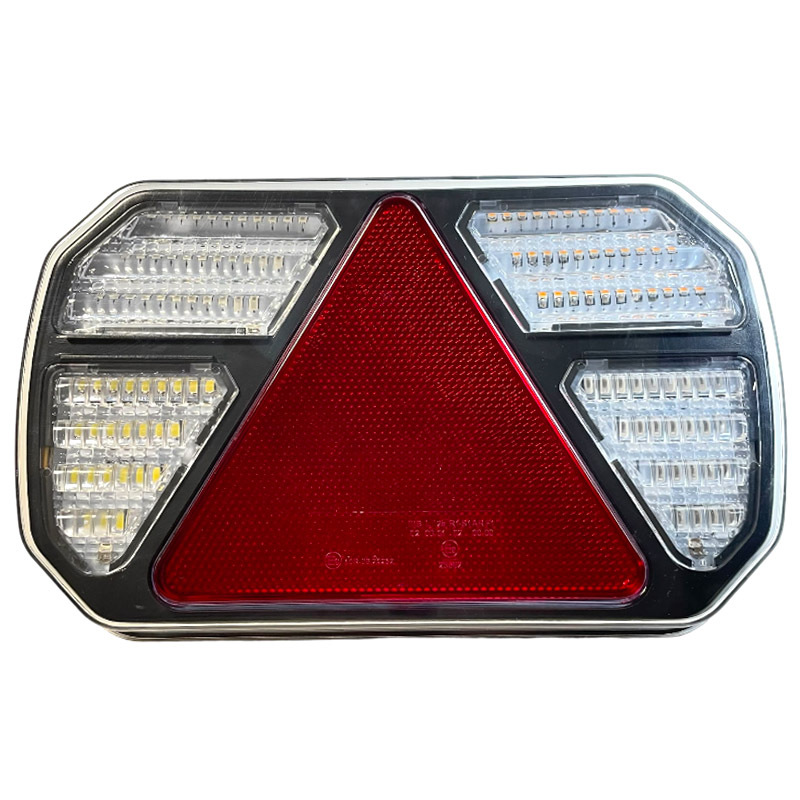 Zadní LED světlo pro přívěsy 12 -24 V na pravou stranu s variabilním uchycením