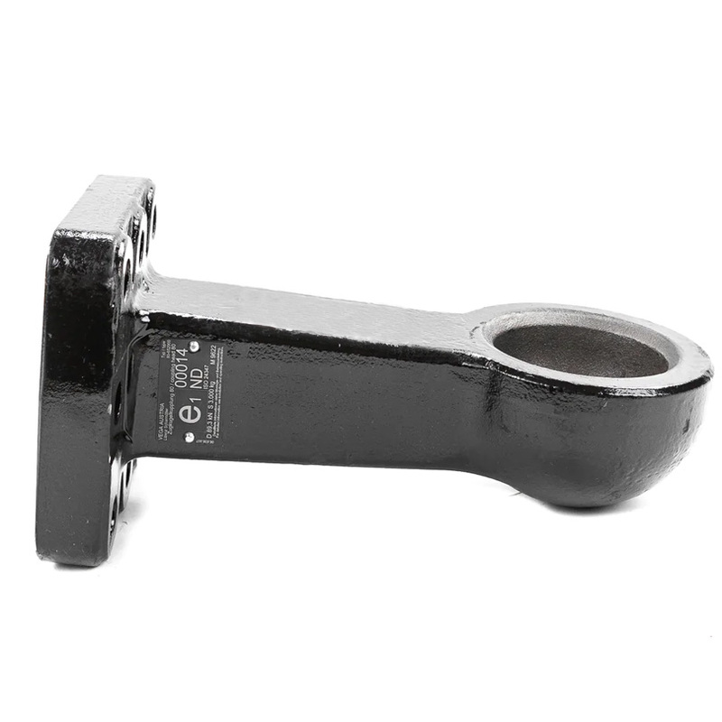 Tažná hubice K80 Scharmüller s příruba 110 x 100 mm s 8 díry na přívěs za traktor