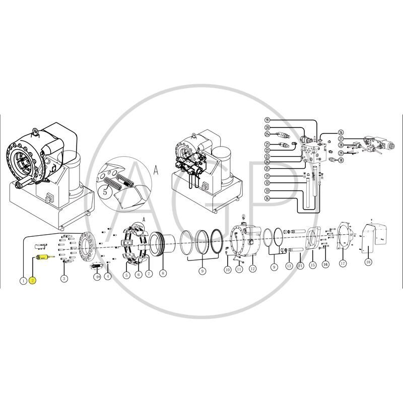 Ovladač tlaku lisu G32