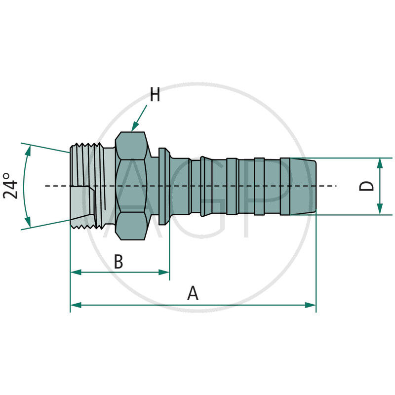 PNB 25 AGS M42x2.0 (30S)