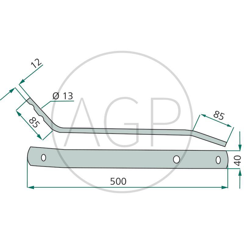 Rameno pera pro Kuhn, na sérii GF