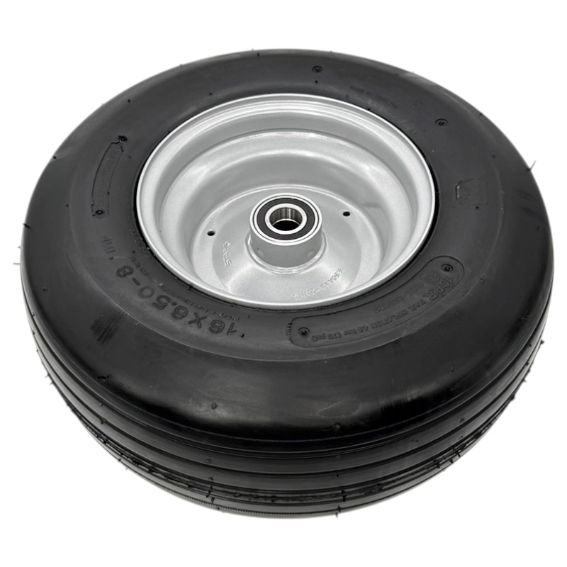 Kompletní kolo 16x6.50-8 10PR pro pícninářské stroje s ložiskem 25 mm