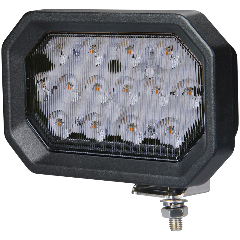 LED pracovní světlo dozadu na střechu kabiny Case IH a Fendt