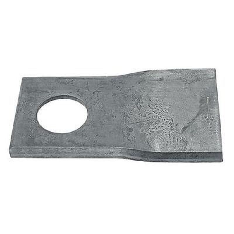 Nože rotační 25 ks levé vhodné pro Fella, Lely, Pöttinger, Vicon sekačky 120 x 48 x 4 mm